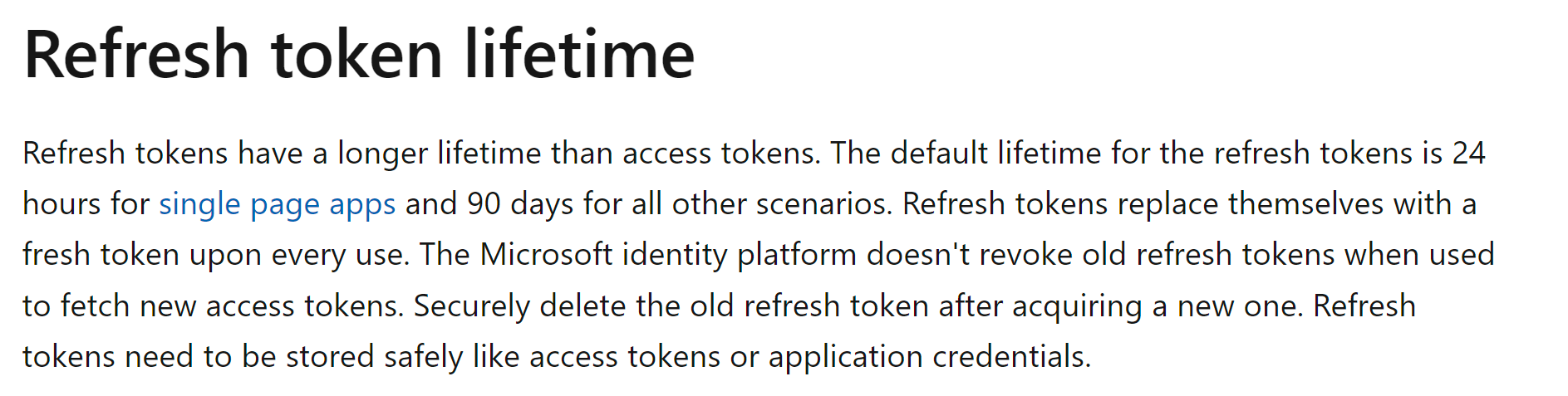 Refresh Tokens